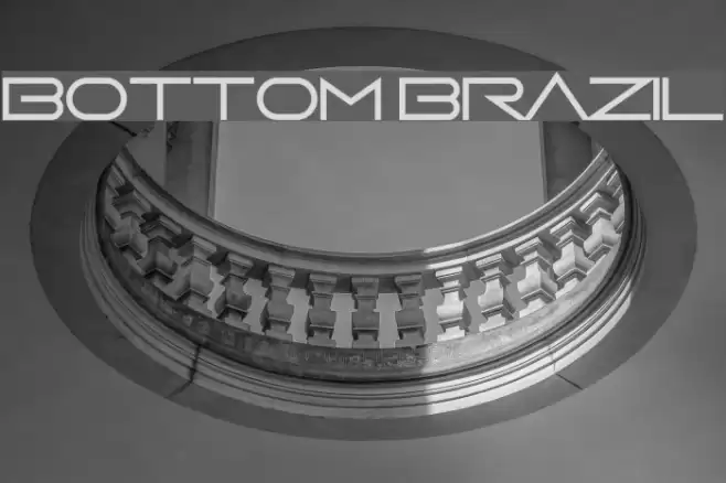 Bottom Brazil Font examples