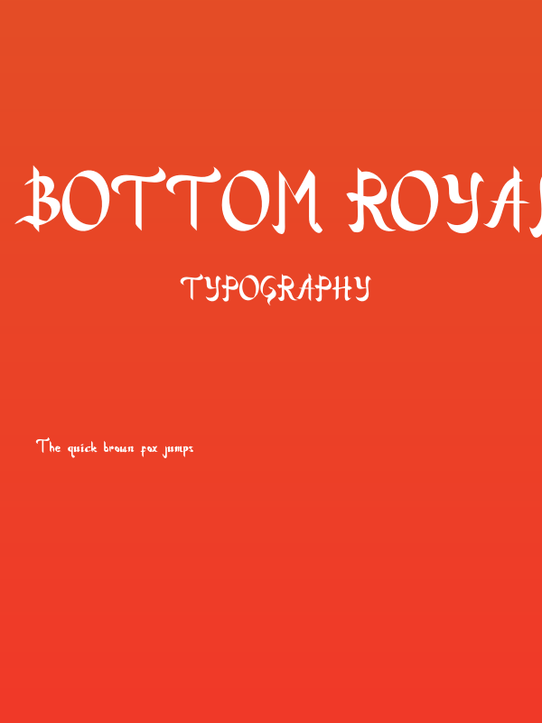 Bottom Royale Demo Poster