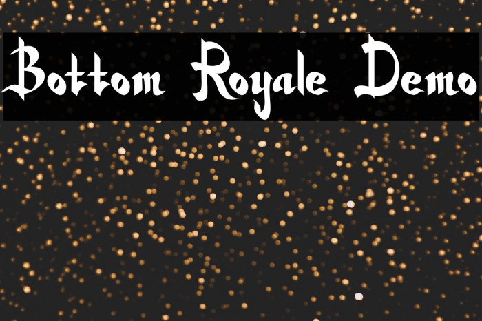 Bottom Royale Demo Example 3