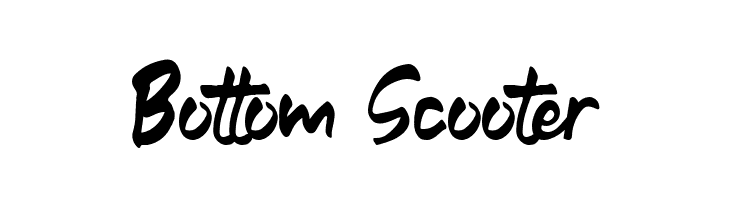 Bottom Scooter  免费字体下载