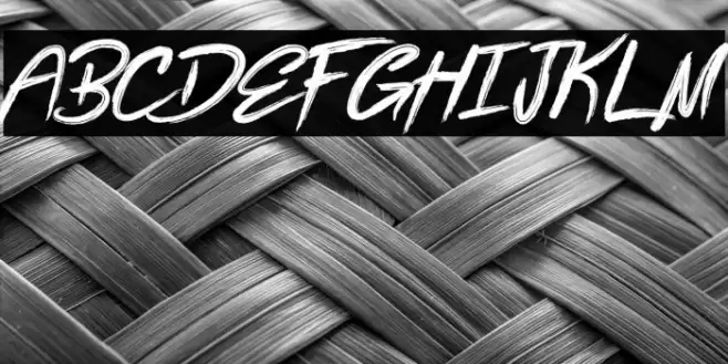 Bottomless Script Font examples