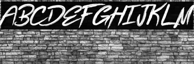 Bottomless Script Font examples