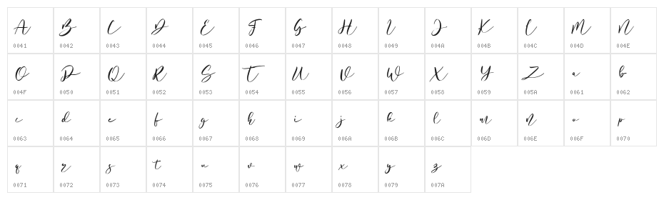 Bottomvega Free Regular Character Map