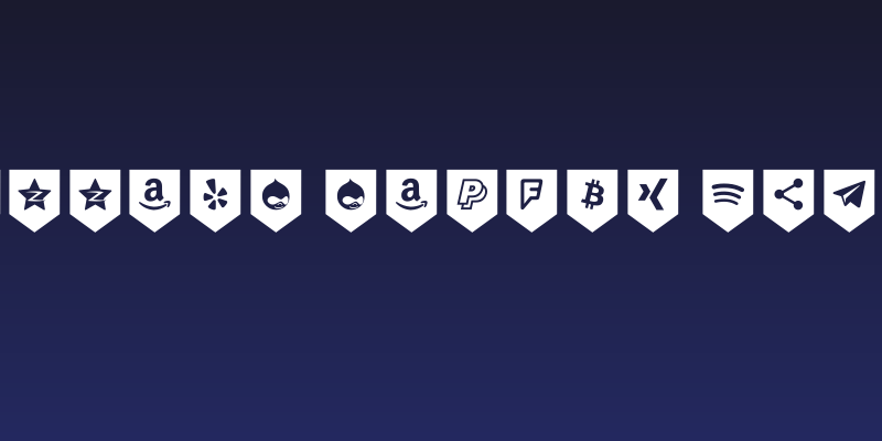 Bottons Social Media Social Header