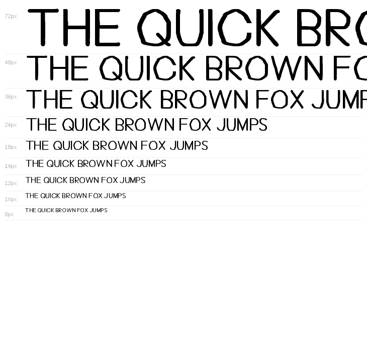 Bou Handwriting Titling Waterfall