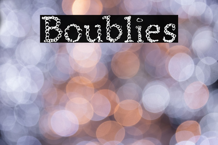 Boublies Example 3