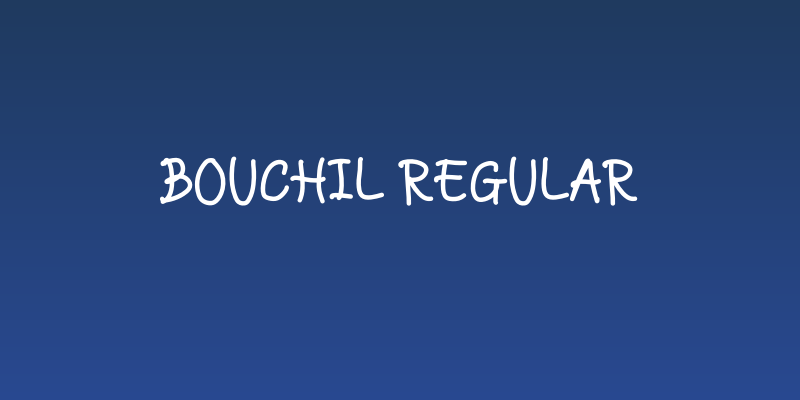 Bouchil Regular Social Header