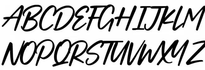 Boucik Schriftart Groß