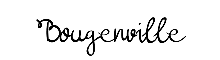 Bougenville  Fuentes Gratis Descargar