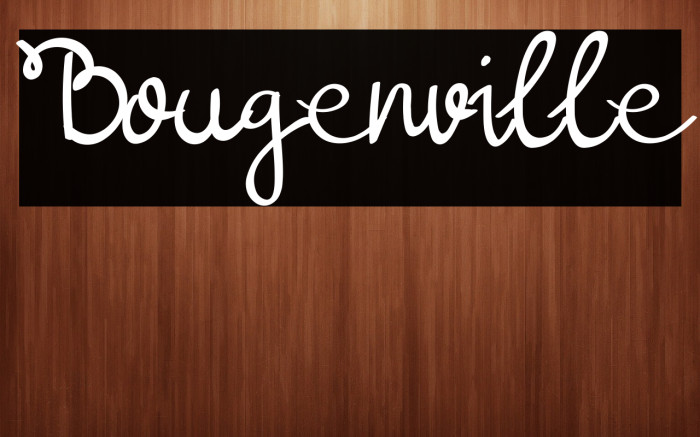 Bougenville Example 3