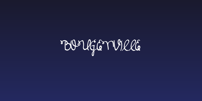 Bougenville Social Header