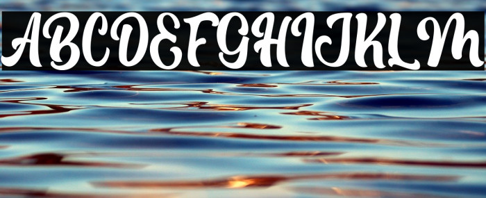 Boughies Demo Font examples