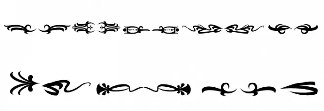 Bougy_PersonalUseOnly フォント その他の文字