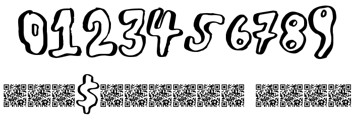 BoulderScare Font OTHER CHARS