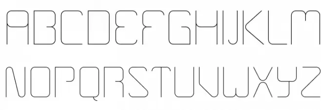 Boulder Font LOWERCASE