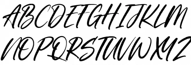 Boulderstone 字体 大写