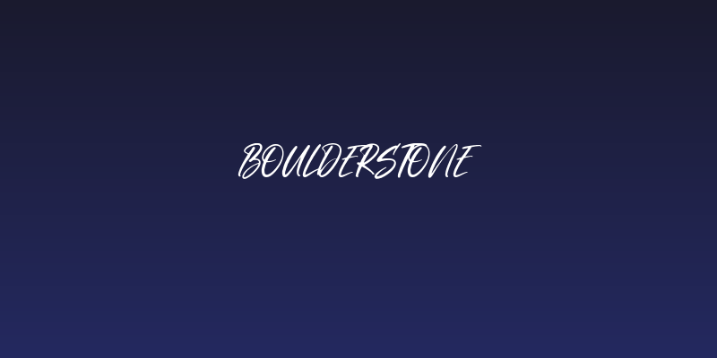 Boulderstone Social Header