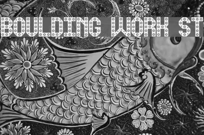 Boulding Work St Font examples