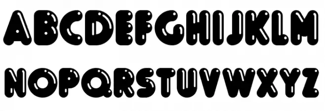 Boule Reduced Brillant Font OTHER CHARS