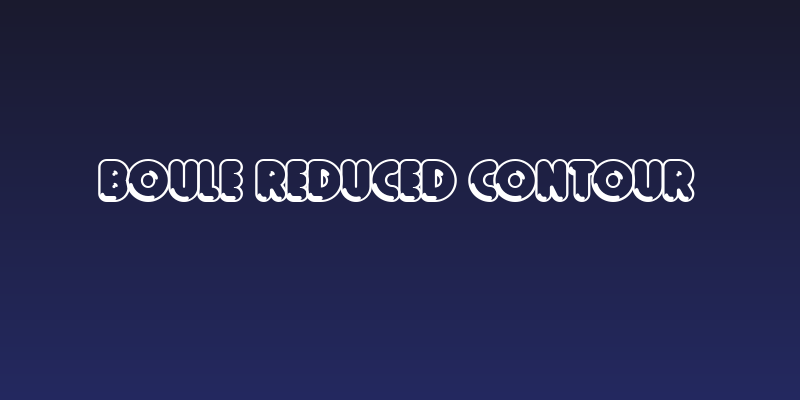 Boule Reduced Contour Social Header