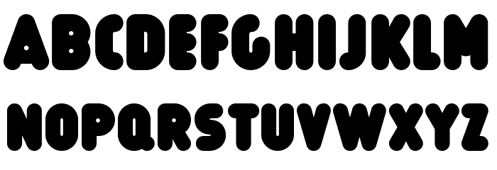 Boule Reduced Gras Font LOWERCASE