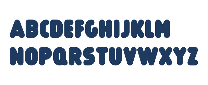 Boule Reduced Gras Lowercase