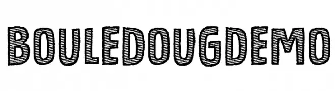 BouledougDEMO  नि: शुल्क फ़ॉन्ट्स डाउनलोड