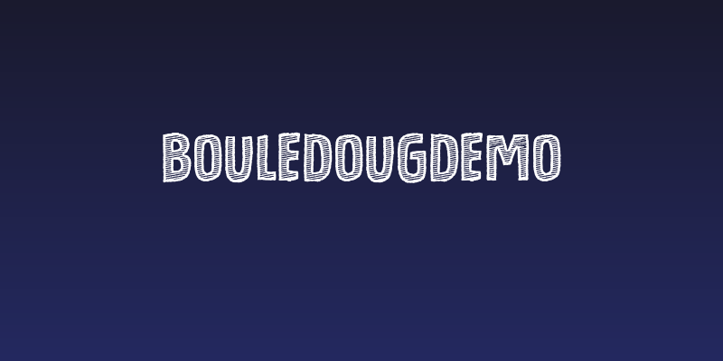 BouledougDEMO Social Header