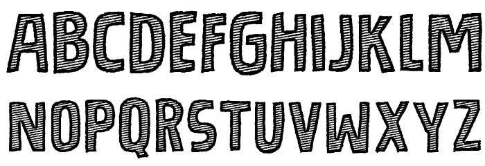 BouledougDEMO Font LOWERCASE