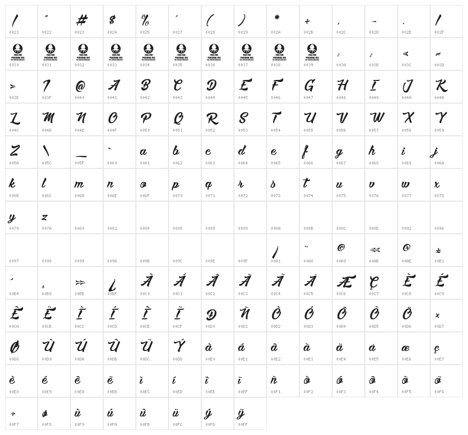 Boulevard Saint Denis Light Character Map
