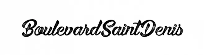Boulevard Saint Denis  フリーフォントのダウンロード