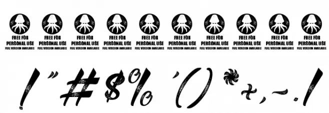 Boulevard Saint Denis Font OTHER CHARS