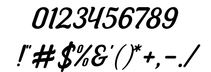 Boulevard Script Font OTHER CHARS