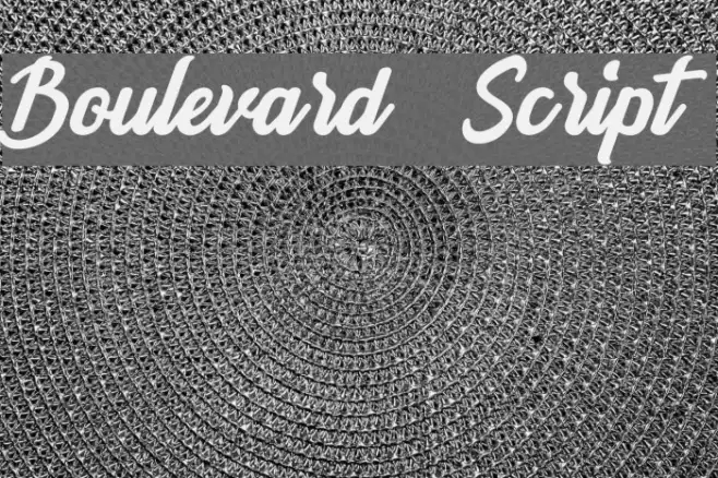Boulevard Script Example 2