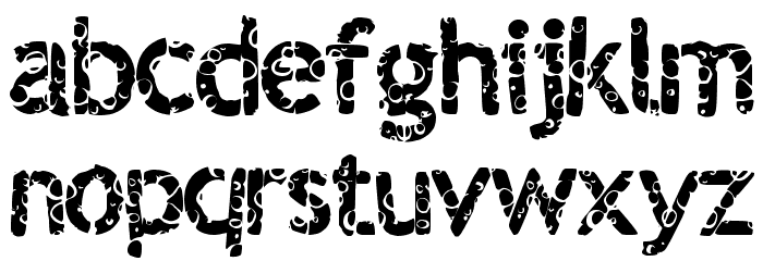 Boulevard Schriftart Kleinbuchstaben