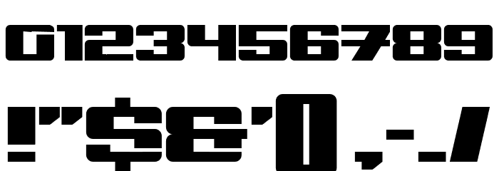 Bouleverser Regular Font OTHER CHARS