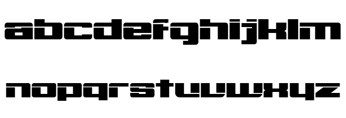 Bouleverser Regular Font LOWERCASE