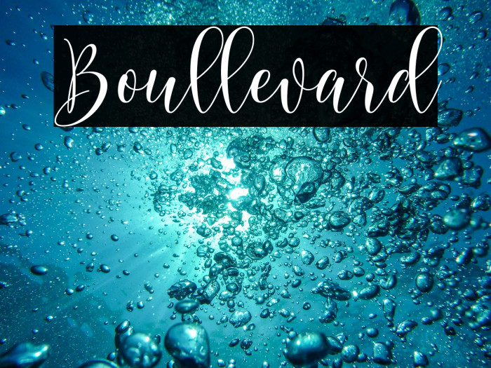 Boullevard Example 3