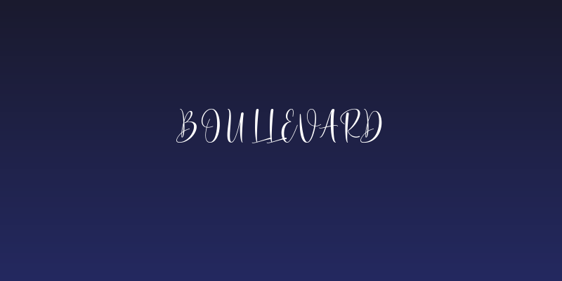 Boullevard Social Header