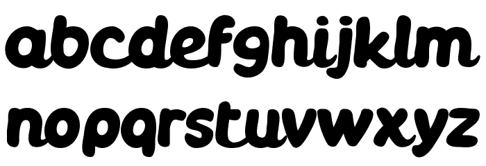 Boulodrome Bold Font LOWERCASE