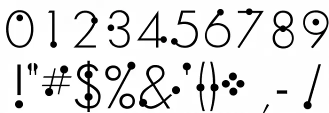 BoumBoum [Free version] フォント その他の文字