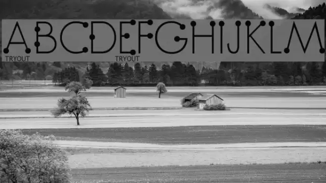 BoumBoum Tryout Font examples