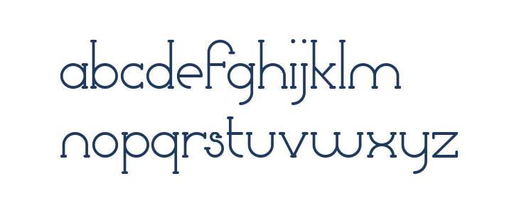 Bounaville Lowercase