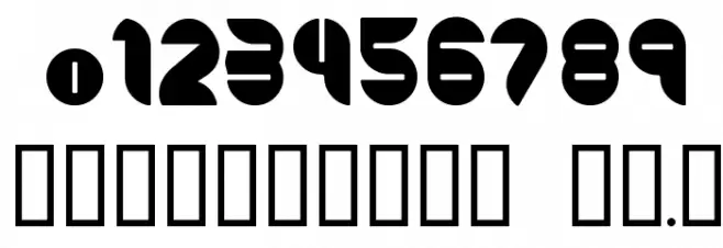 Bouncer Font OTHER CHARS