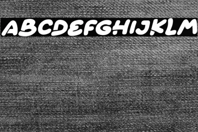 Bouncy Balloons Italic Шрифта examples