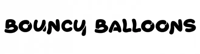 Bouncy Balloons  Fuentes Gratis Descargar