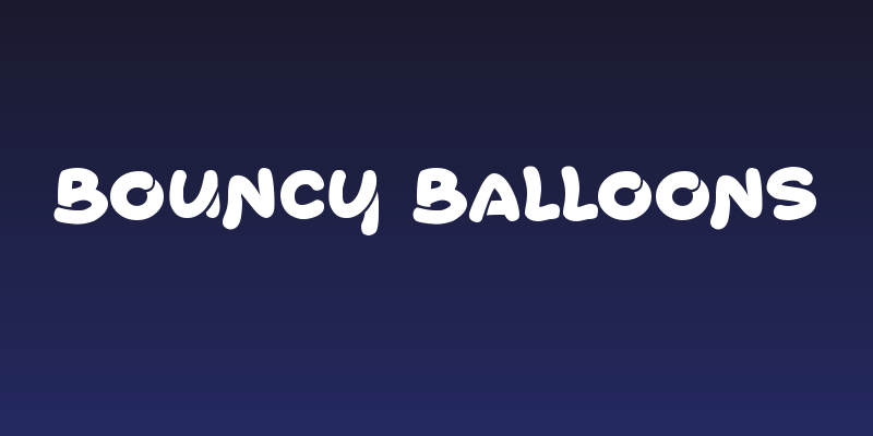 Bouncy Balloons Social Header