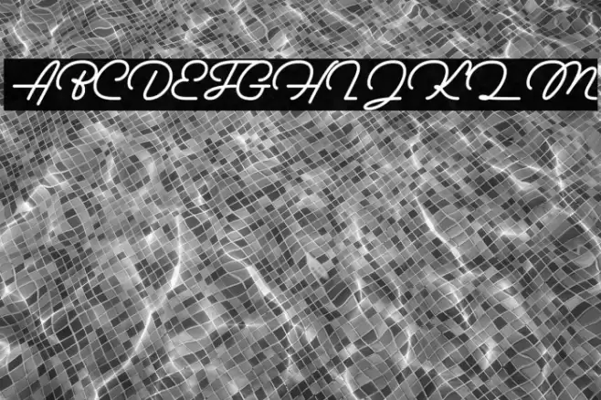 Bouncy Manuscript Font examples