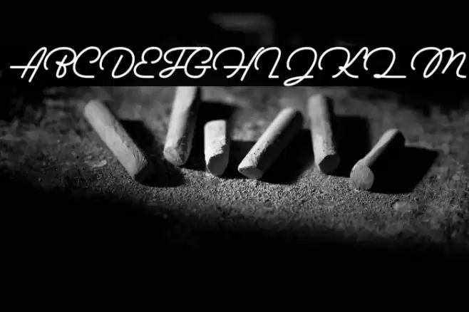 Bouncy Manuscript Font examples