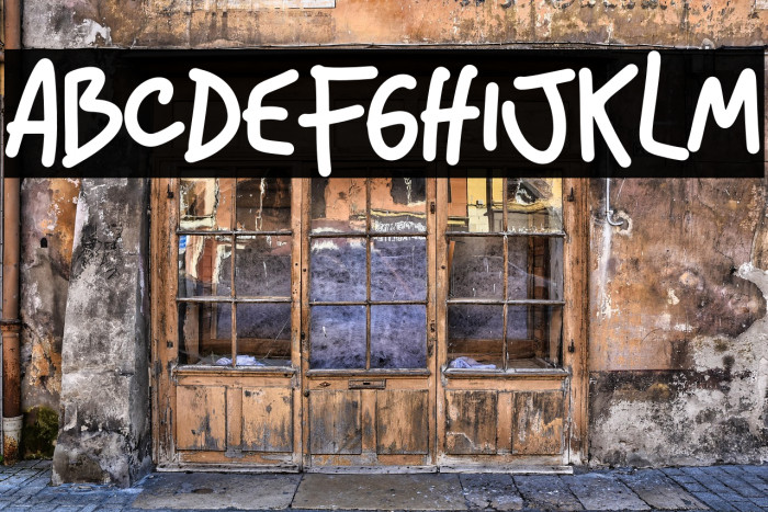 Bouncy Scriber DEMO フォント examples